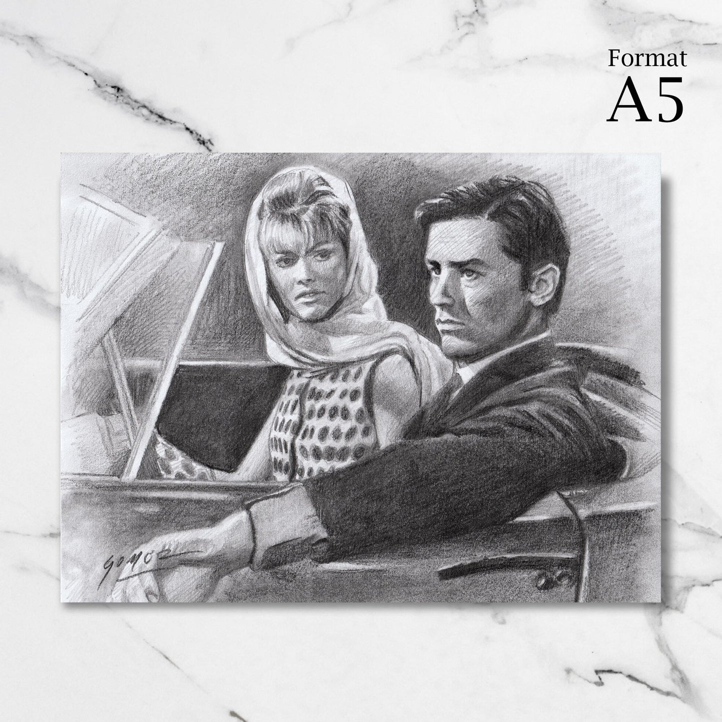 Mélodie en sous-sol – Alain Delon & Carla Marlier