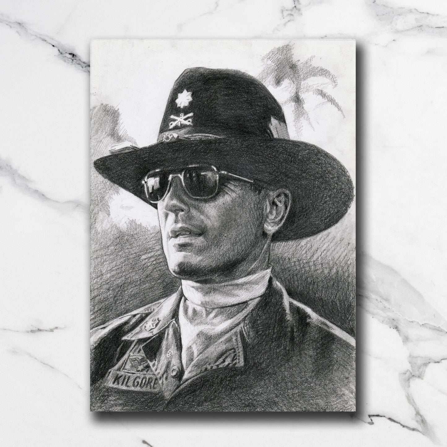 Dessin Unique - Lt. Colonel Kilgore (Apocalypse Now)