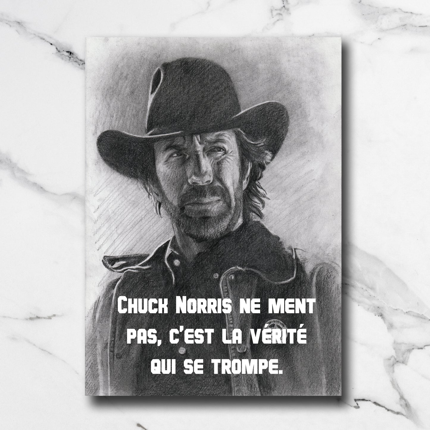 Print Chuck Norris – "La vérité se trompe"