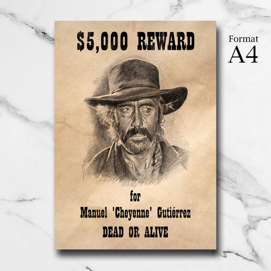 Avis de recherche - Le Cheyenne