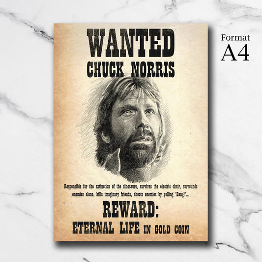 Avis de recherche - Chuck Norris